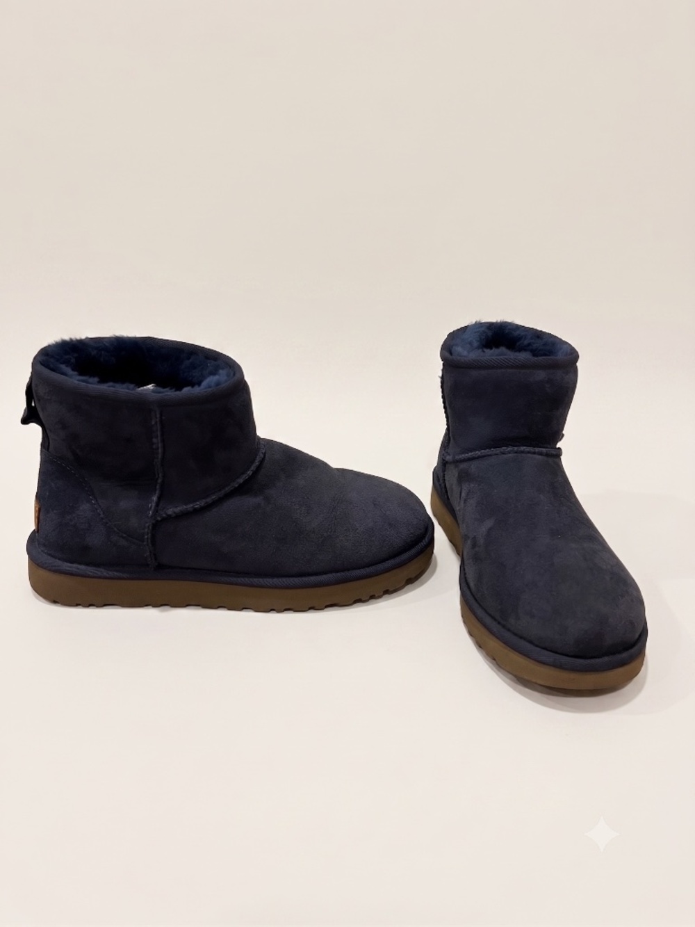UGG Classic Mini II Boots – Navy Blue -- Size 8